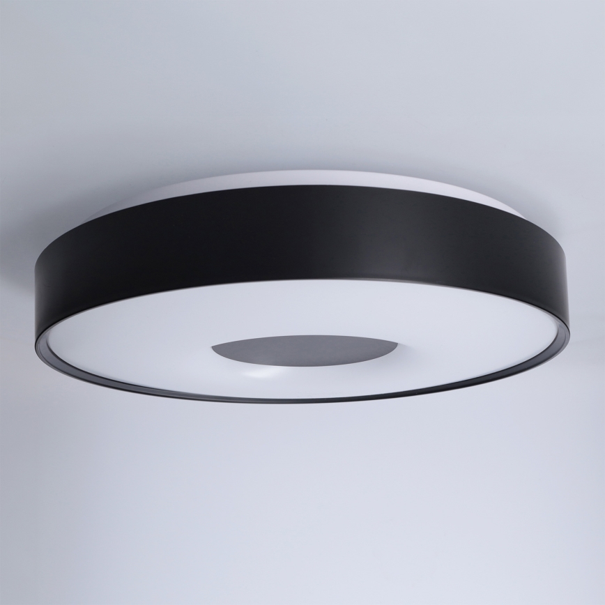 Brilagi - LED dæmpbar loftlampe JAMIS LED/48W/230V 3000-6500K Ø 39 cm sort + fjernbetjening