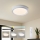 Brilagi - Dæmpbar LED-loftlampe KREON LED/54W/230V 3000–6000K hvid Ø 38 cm + fjernbetjening