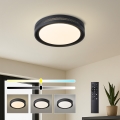 Brilagi - Dæmpbar LED-loftlampe KREON LED/54W/230V 3000-6000K hvid Ø 38 cm + fjernbetjening