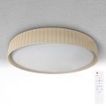 Brilagi - Dæmpbar LED-loftlampe LUCIA LED/48W/230V 3000-6500K Ø 41 cm beige + fjernbetjening