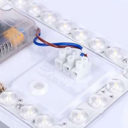 Brilagi - LED-dæmpbar loftlampe LUCIA LED/48W/230V 3000-6500K Ø 41 cm grå + fjernbetjening
