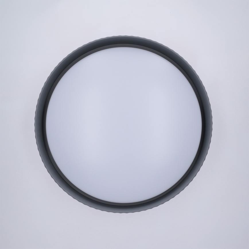 Brilagi - LED-dæmpbar loftlampe LUCIA LED/48W/230V 3000-6500K Ø 41 cm grå + fjernbetjening