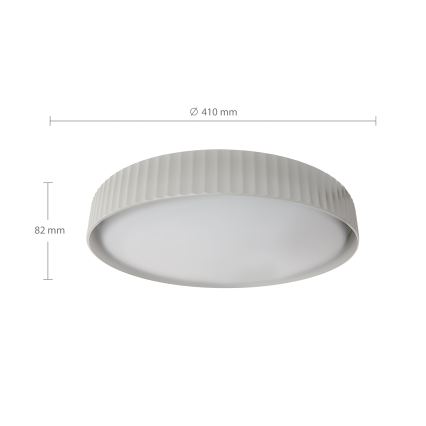 Brilagi - Dæmpbar LED-loftlampe LUCIA LED/48W/230V 3000-6500K Ø 41 cm hvid + fjernbetjening