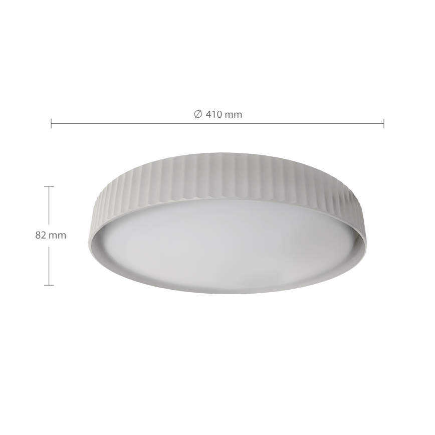 Brilagi - Dæmpbar LED-loftlampe LUCIA LED/48W/230V 3000-6500K Ø 41 cm hvid + fjernbetjening