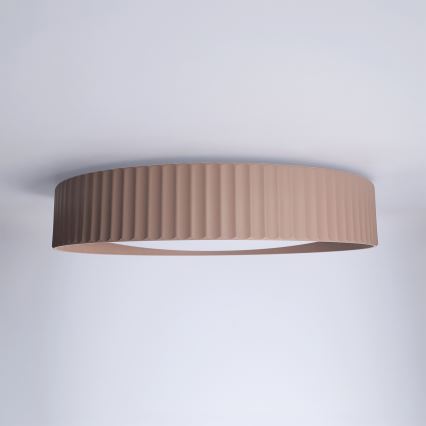 Brilagi - Dæmpbar LED-loftlampe LUCIA LED/48W/230V 3000–6500K Ø 41 cm taupe + fjernbetjening