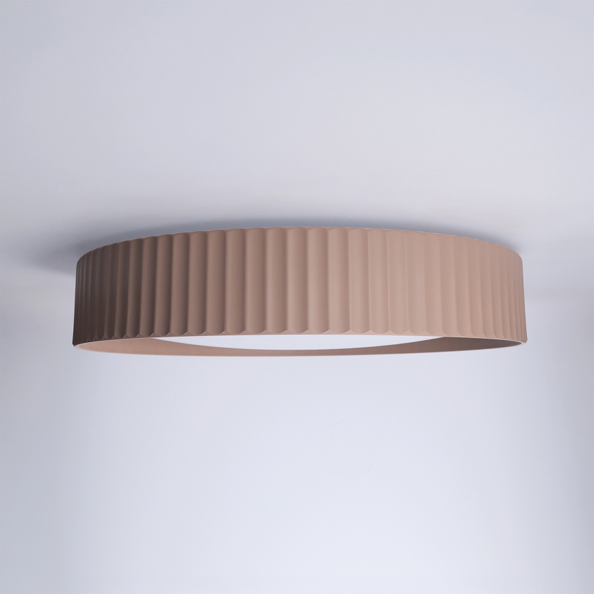 Brilagi - Dæmpbar LED-loftlampe LUCIA LED/48W/230V 3000–6500K Ø 41 cm taupe + fjernbetjening