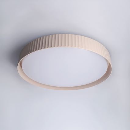 Brilagi - LED dæmpbar loftlampe LUCIA LED/60W/230V 3000-6500K Ø 59 cm beige + fjernbetjening