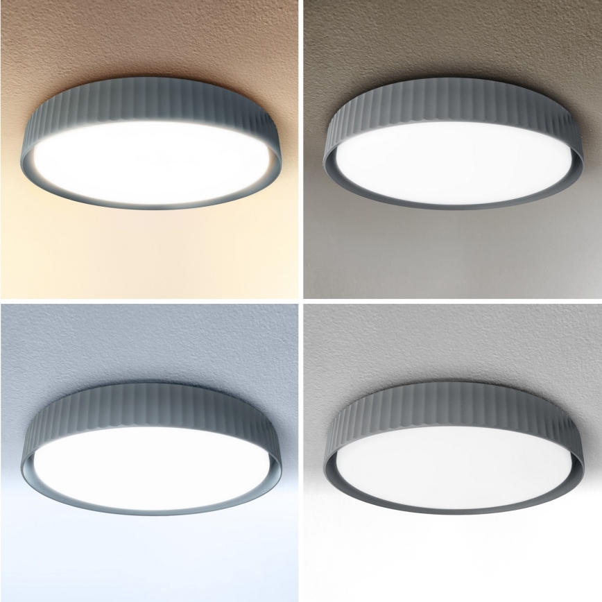 Brilagi - LED dæmpbar loftlampe LUCIA LED/60W/230V 3000-6500K Ø 59 cm grå + fjernbetjening