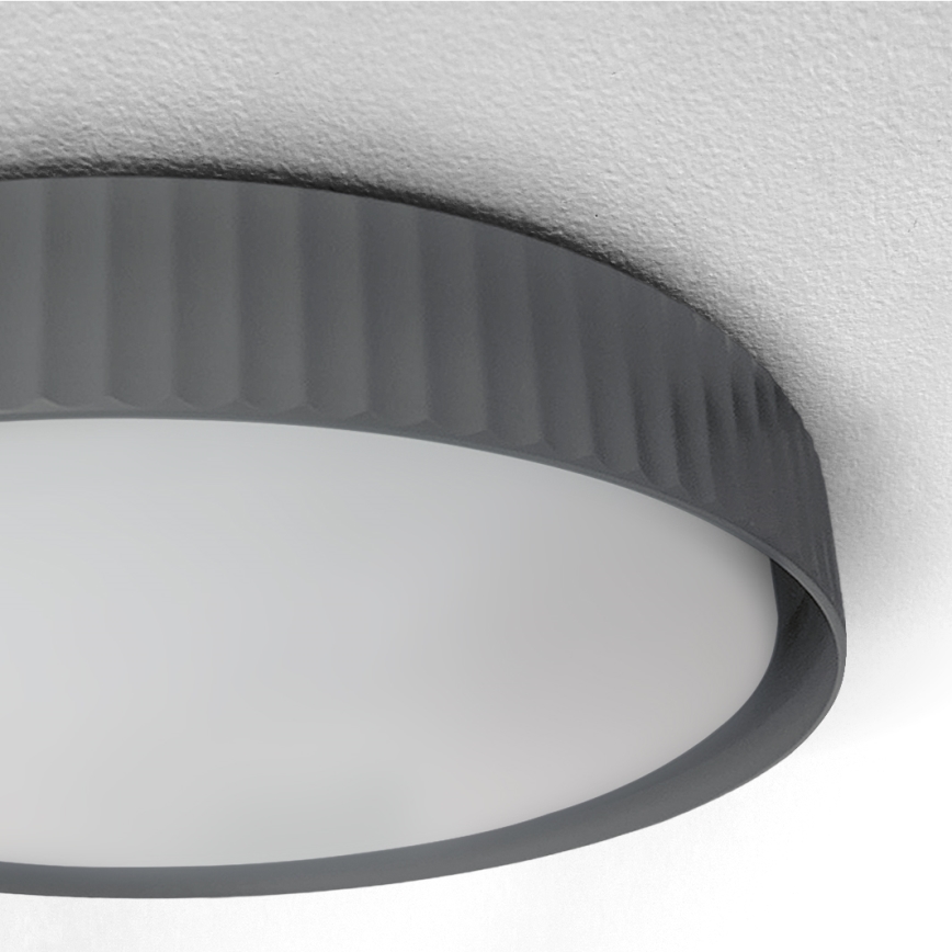 Brilagi - LED dæmpbar loftlampe LUCIA LED/60W/230V 3000-6500K Ø 59 cm grå + fjernbetjening