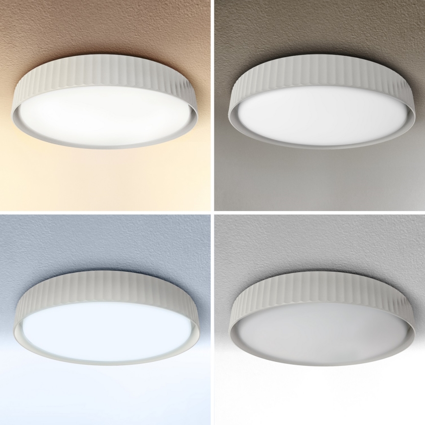 Brilagi - LED-dæmpbar loftlampe LUCIA LED/60W/230V 3000-6500K Ø 59 cm hvid + fjernbetjening