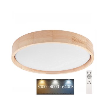 BRILAGI - Dæmpbar LED-loftlampe MANAROLA LED/24W/230V Ø 42 cm 3000-6500K + fjernbetjening