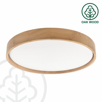 Brilagi - Dæmpbar LED-loftlampe MANAROLA SMART, 36 W, 230 V, 3000–6000 K, Wi-Fi (Tuya, Beacon), Ø 51 cm, eg, inkl. fjernbetjening