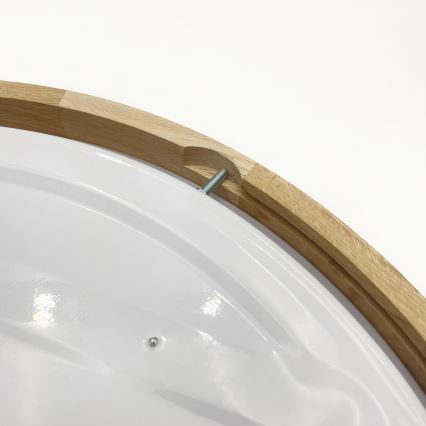 Brilagi - Dæmpbar LED-loftlampe MANAROLA SMART, 36 W, 230 V, 3000–6000 K, Wi-Fi (Tuya, Beacon), Ø 51 cm, eg, inkl. fjernbetjening