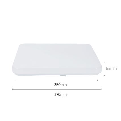 Brilagi - LED dæmpbar loftlampe MILKY WAY LED/24W/230V 3000-6500K 37x37 cm + fjernbetjening