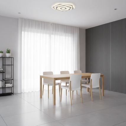 Brilagi - Dæmpbar LED-loftlampe MODERN LED/85W/230V 3000-6000K Ø 53 cm + fjernbetjening