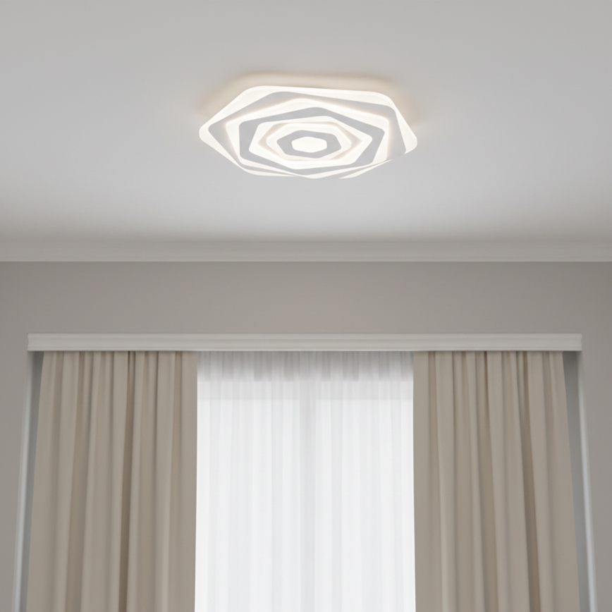 Brilagi - Dæmpbar LED-loftlampe MODERN LED/85W/230V 3000-6000K Ø 53 cm + fjernbetjening