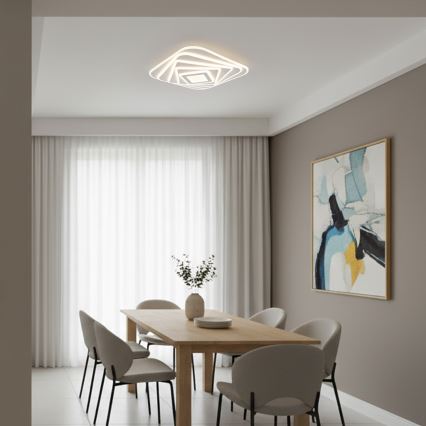 BRILAGI - Dæmpbar LED-loftlampe MODERN LED/210W/230V 3000-6000K 55x55 cm + fjernbetjening