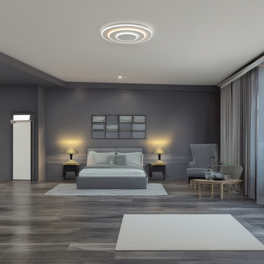 Brilagi - Dæmpbar LED-loftlampe MODERN LED/58W/230V 3000-6000K Ø 46,3 cm + fjernbetjening