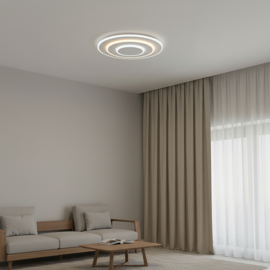 Brilagi - Dæmpbar LED-loftlampe MODERN LED/58W/230V 3000-6000K Ø 46,3 cm + fjernbetjening