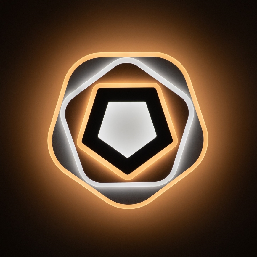 Brilagi - Dæmpbar LED-loftlampe MODERN LED/64 W/230 V 3000–6000 K Ø 40 cm + fjernbetjening
