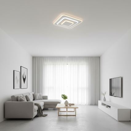 Brilagi - LED-dæmpbar loftlampe MODERN LED/72W/230V 3000-6000K 46,6x46,6 cm + fjernbetjening