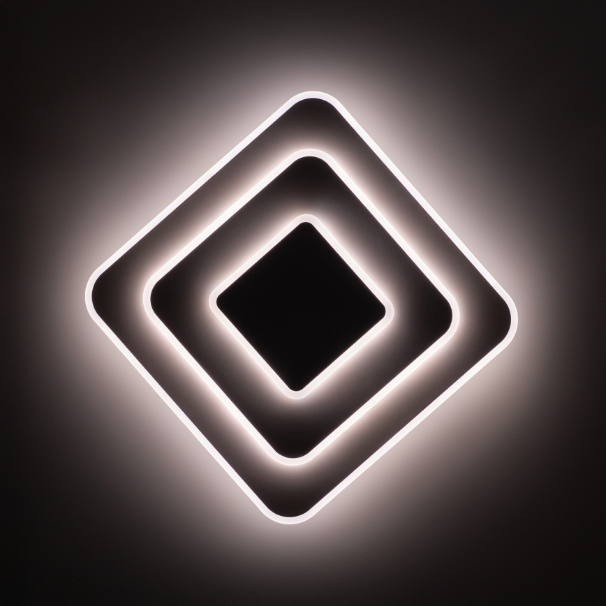 Brilagi - LED-dæmpbar loftlampe MODERN LED/72W/230V 3000-6000K 46,6x46,6 cm + fjernbetjening