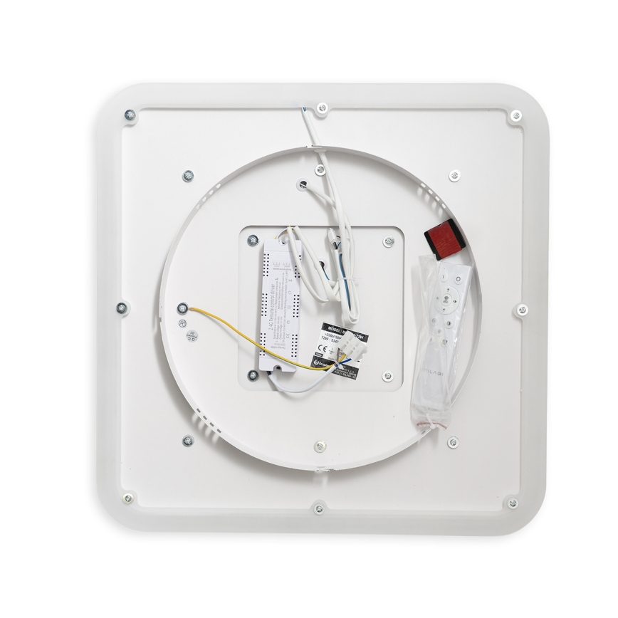 Brilagi - LED-dæmpbar loftlampe MODERN LED/72W/230V 3000-6000K 46,6x46,6 cm + fjernbetjening