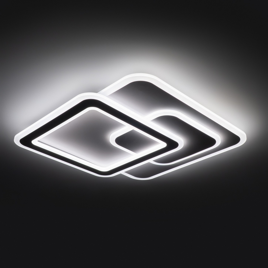 Brilagi - Dæmpbar LED-loftlampe MODERN LED/80W/230V 3000-6000K 52,5x52,5 cm + fjernbetjening