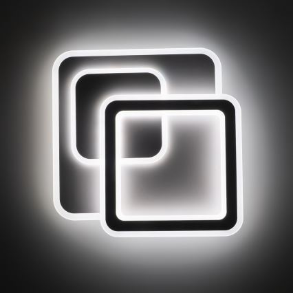 Brilagi - Dæmpbar LED-loftlampe MODERN LED/80W/230V 3000-6000K 52,5x52,5 cm + fjernbetjening