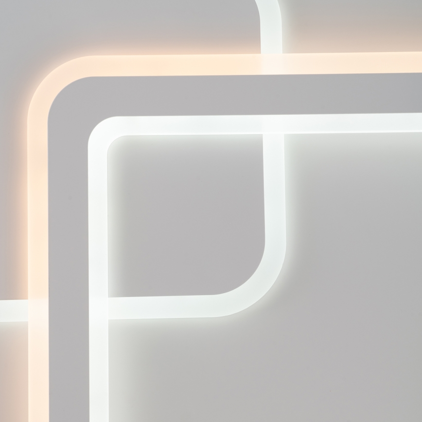 Brilagi - Dæmpbar LED-loftlampe MODERN LED/80W/230V 3000-6000K 52,5x52,5 cm + fjernbetjening