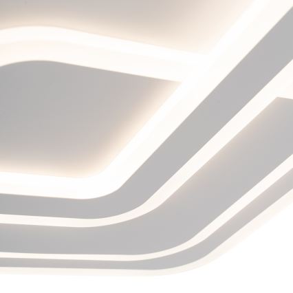 Brilagi - Dæmpbar LED-loftlampe MODERN LED/80W/230V 3000-6000K 52,5x52,5 cm + fjernbetjening