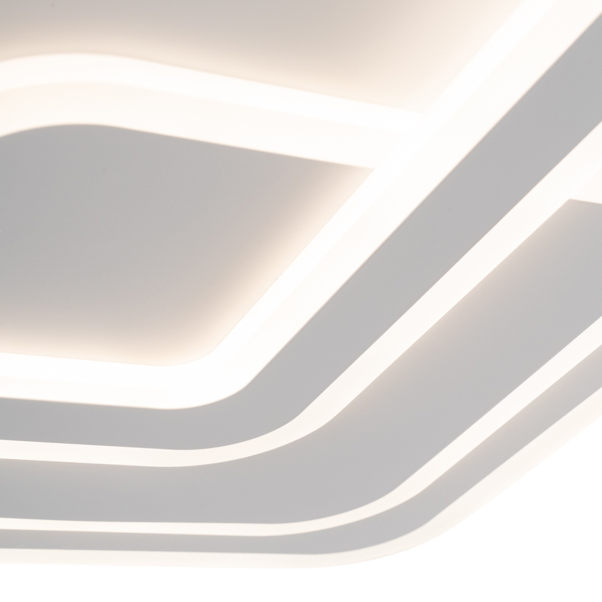 Brilagi - Dæmpbar LED-loftlampe MODERN LED/80W/230V 3000-6000K 52,5x52,5 cm + fjernbetjening