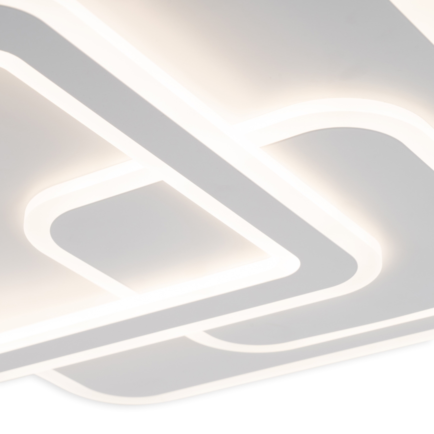 Brilagi - Dæmpbar LED-loftlampe MODERN LED/80W/230V 3000-6000K 52,5x52,5 cm + fjernbetjening