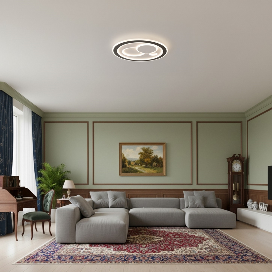 Brilagi - Dæmpbar LED-loftlampe MODERN LED/89W/230V 3000-6000K Ø 47 cm + fjernbetjening