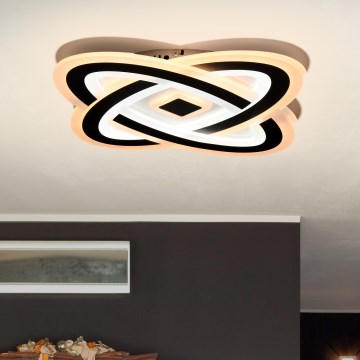 Brilagi - Dæmpbar LED-loftlampe MODERN LED/90W/230V 3000-6000K 48x48 cm+ fjernbetjening
