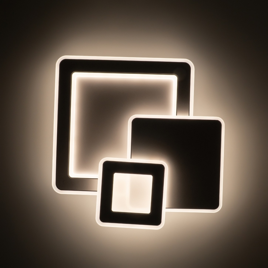 Brilagi - LED dæmpbar loftlampe MODERN LED/93W/230V 3000-6000K 48,5x48,5 cm + fjernbetjening