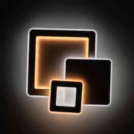 Brilagi - LED dæmpbar loftlampe MODERN LED/93W/230V 3000-6000K 48,5x48,5 cm + fjernbetjening