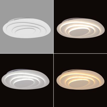 Brilagi - LED-dæmpbar loftlampe MODERN MAXI LED/87W/230V 3000-6000K 67x80 cm + fjernbetjening