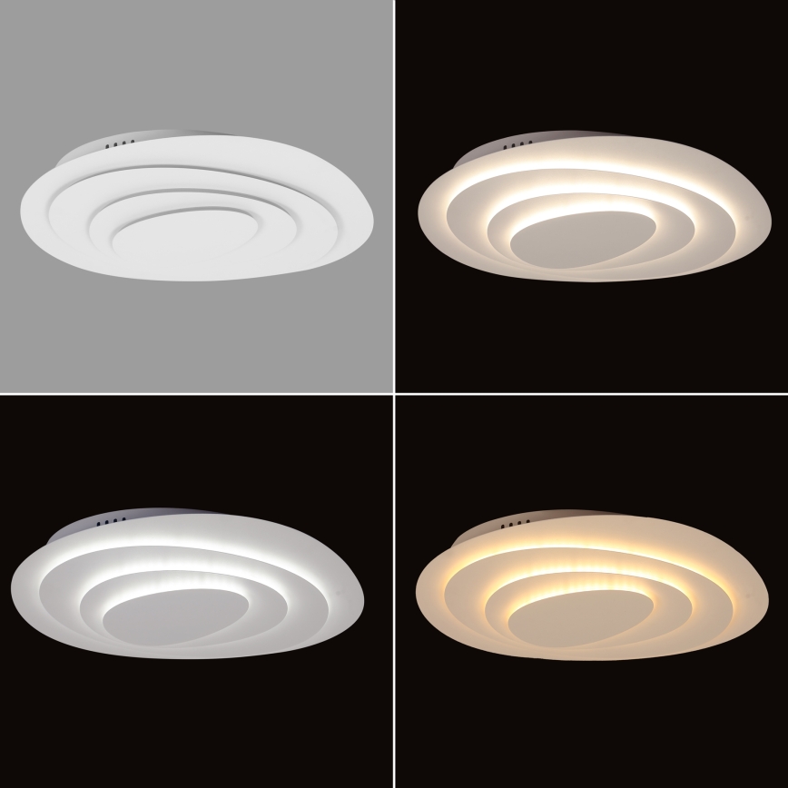 Brilagi - LED-dæmpbar loftlampe MODERN MAXI LED/87W/230V 3000-6000K 67x80 cm + fjernbetjening