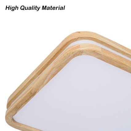 Brilagi - LED dæmpbar loftlampe MOLINA SQUARE LED/128W/230V 3000-6000K eg 90x60 cm + fjernbetjening