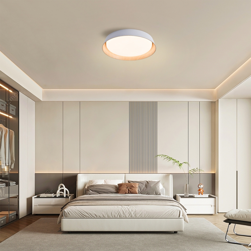 Brilagi - Dæmpbar LED-loftlampe ORINO LED/54W/230V 3000-6000K hvid Ø 43 cm + fjernbetjening