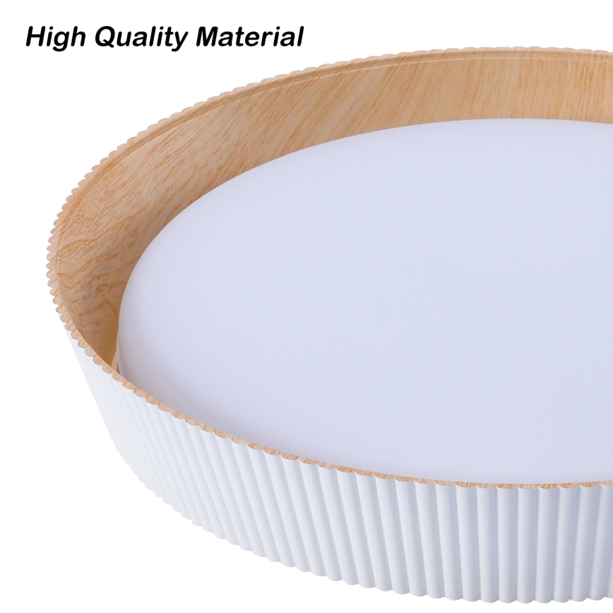 Brilagi - Dæmpbar LED-loftlampe ORINO LED/54W/230V 3000-6000K hvid Ø 43 cm + fjernbetjening