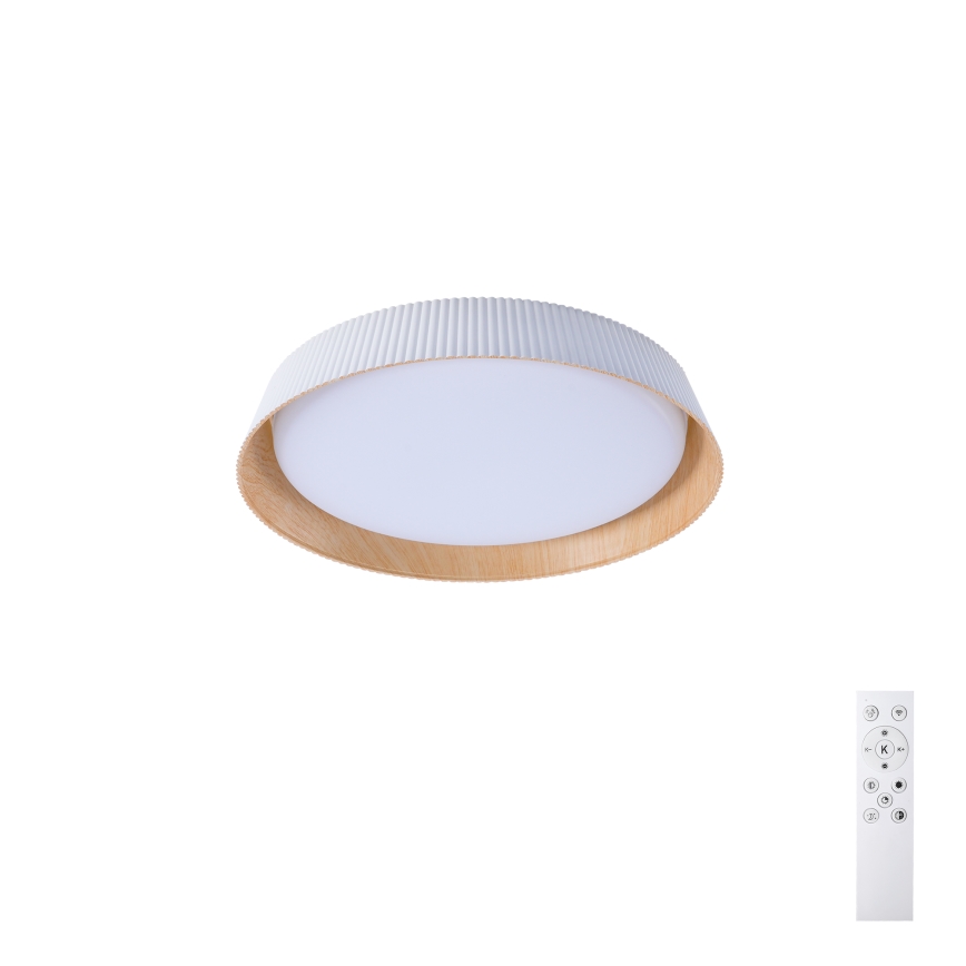 Brilagi - Dæmpbar LED-loftlampe ORINO LED/54W/230V 3000-6000K hvid Ø 43 cm + fjernbetjening