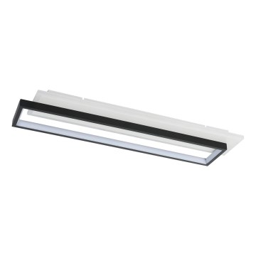 Brilagi - Dæmpbar LED-loftlampe OUTLINE LED/66W/230V 3000-6000K 15x60 cm hvid/sort + fjernbetjening