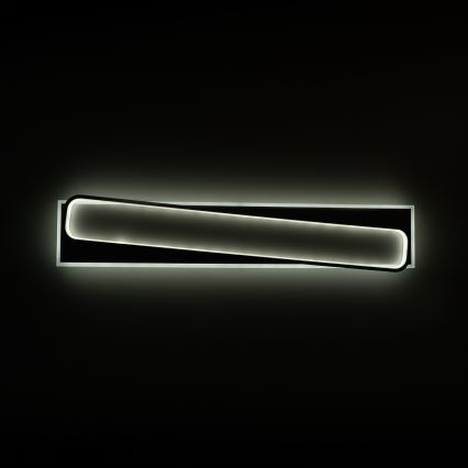Brilagi - LED dæmpbar loftlampe OUTLINE LED/90W/230V 3000-6000K 18x100 cm hvid/sort + fjernbetjening