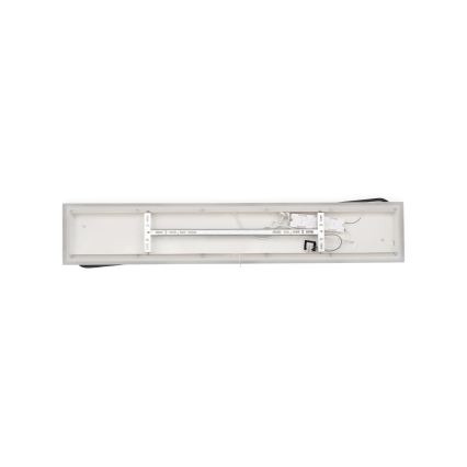 Brilagi - LED dæmpbar loftlampe OUTLINE LED/90W/230V 3000-6000K 18x100 cm hvid/sort + fjernbetjening