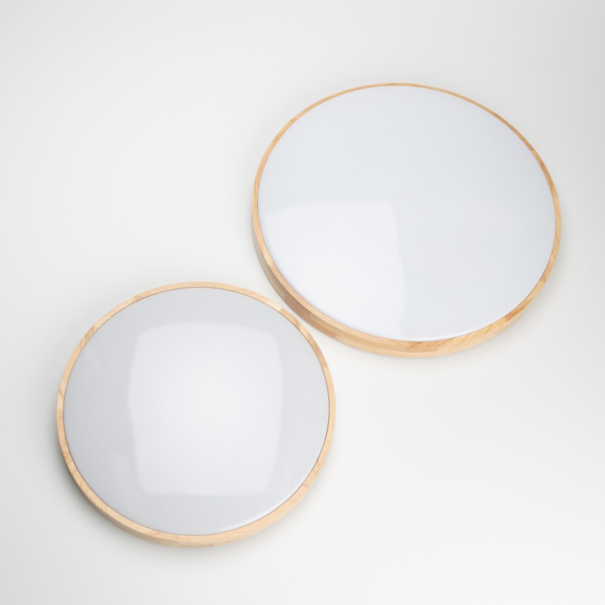 Brilagi - Dæmpbar LED-loftlampe PINE LED/60W/230V Ø 52 cm 3000-6500K + fjernbetjening