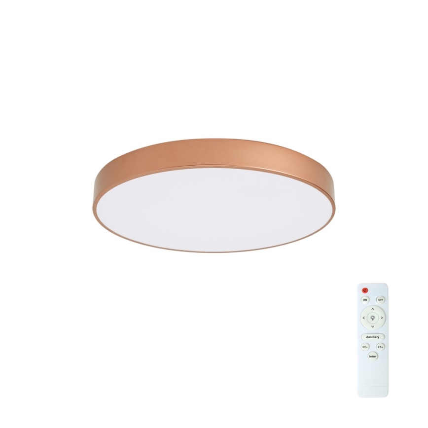 BRILAGI - Dæmpbar LED loftlampe POOL LED/60W/230V 3000-6000K pr. 60 cm kobberfarvet + fjernbetjening