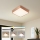 Brilagi - Dæmpbar LED-loftlampe POOL SQUARE LED/36W/230V 3000-6000K 40x40 cm bronze + fjernbetjening