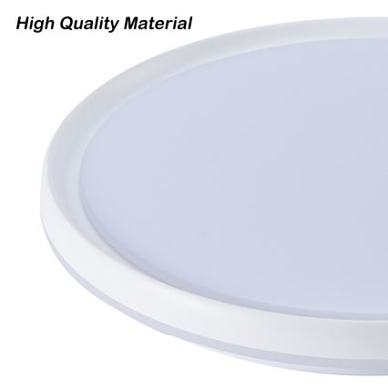 Brilagi - LED dæmpbar loftlampe RIVO LED/72W/230V 3000-6000K hvid Ø 50 cm + fjernbetjening